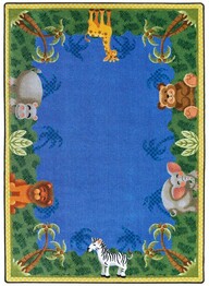 Joy Carpets Kid Essentials Jungle Friends Multi